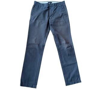 Banana Republic Emerson Chino Olive Green Pants Size 32 x 34 Casual Preppy